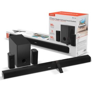 ET 031 WHT (51) توصيل  وايرلس CH 5.1طقم مسرح منزلي