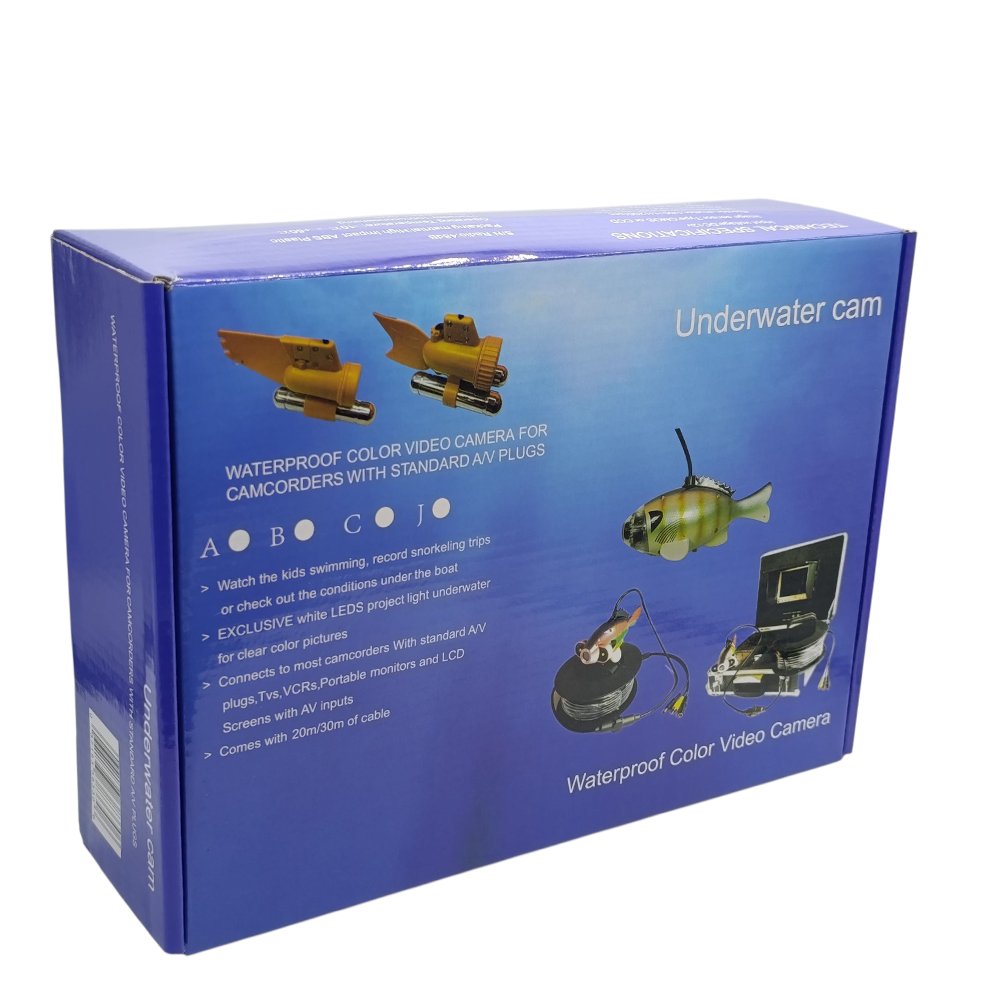 كميرا سمكة مع كبل 30 متر بير ماء - Image 2