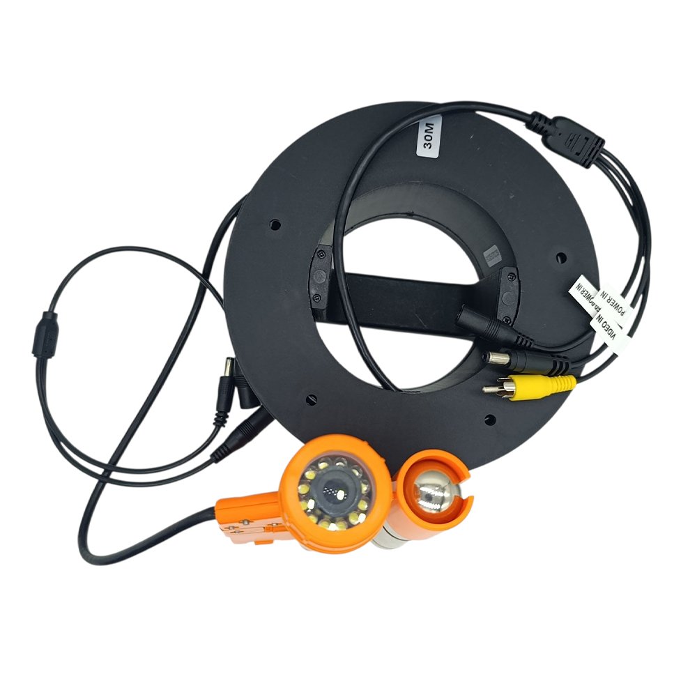 كميرا سمكة مع كبل 30 متر بير ماء