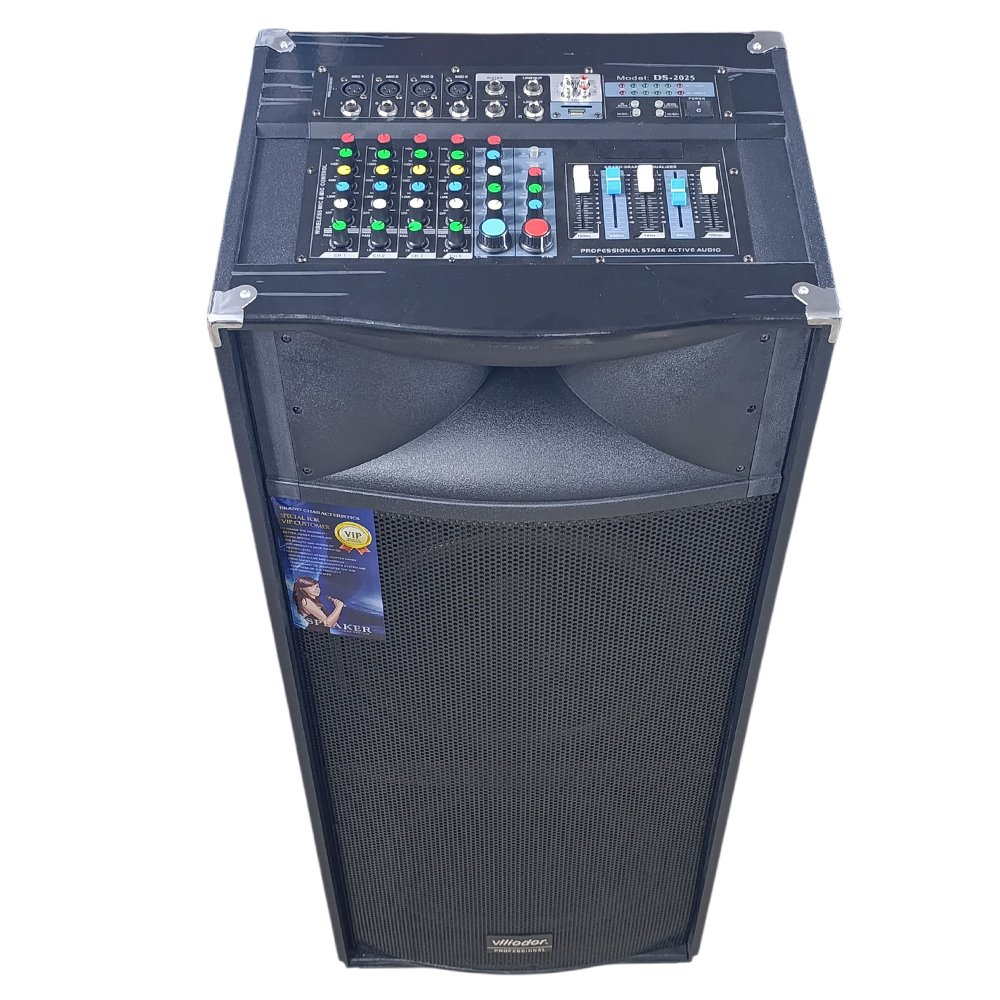 طقم بفل اذاعي 15 نش مع ميكسر 300 وات VLLIODR DS 2025 - Image 5