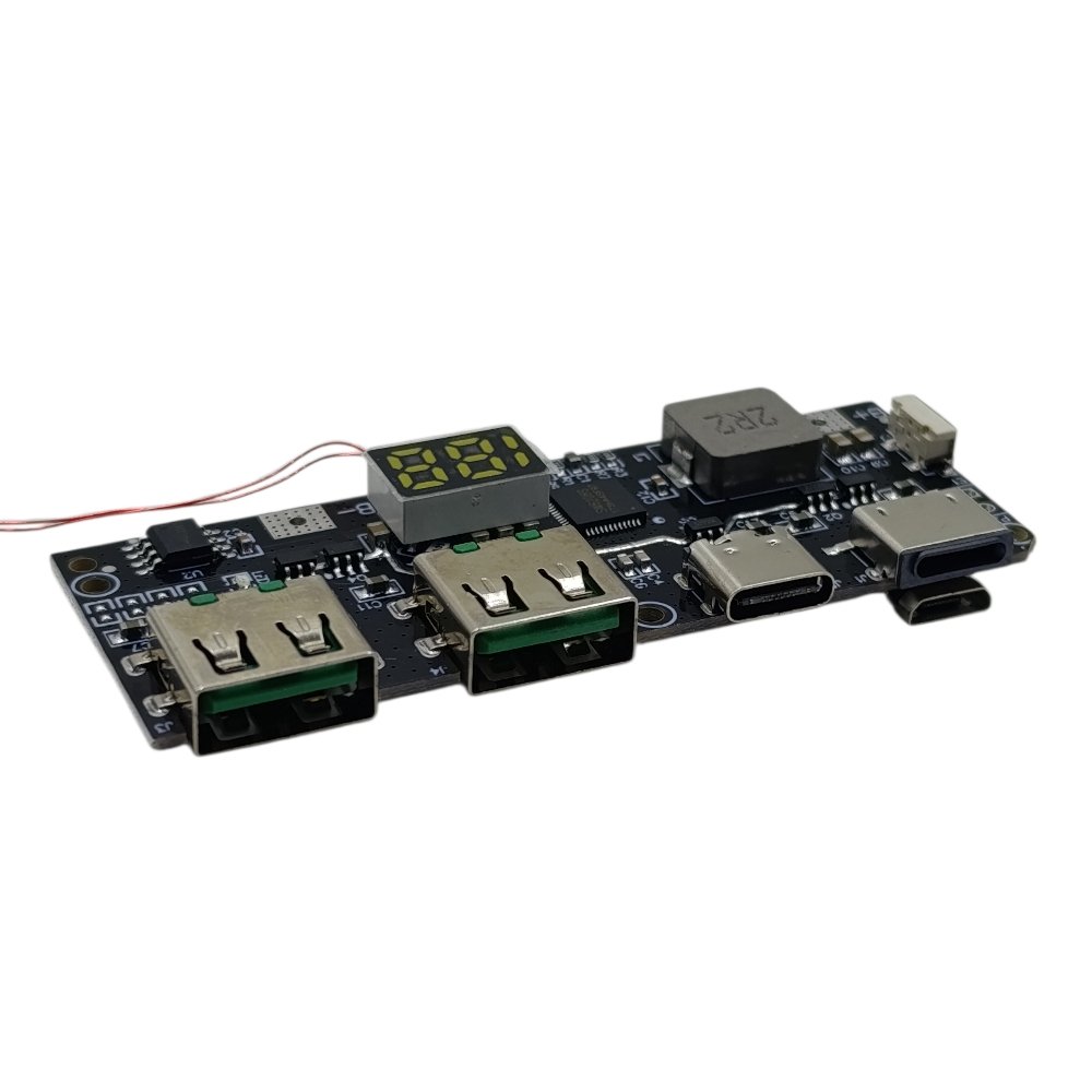 دارة بور بنك 3 أمبير مع شاشة شحن سريع شاملة - Image 2