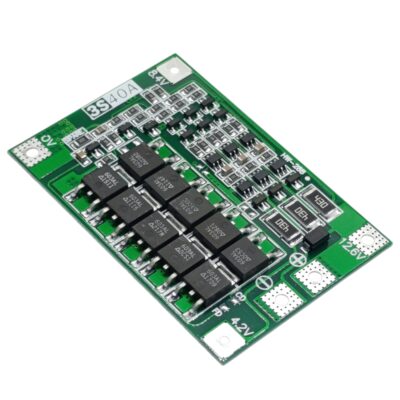 دارة بطاريات ليثيوم مع موازنة BMS  3 S - 40 A