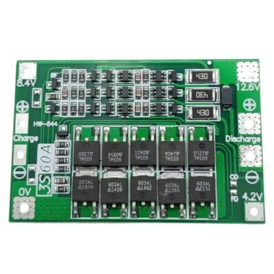 دارة بطاريات ليثيوم مع موازنة BMS  3 S - 60 A - Alternate View