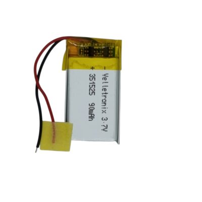 بطارية ليثيوم فضية  Velletronix   3.7 V 9 Mah  35 15 25 - Alternate View