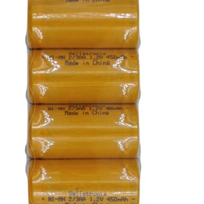 بطارية قابلة للشحن  1.2 فولت  450  ميلي Velletronix  2/3AA - Alternate View