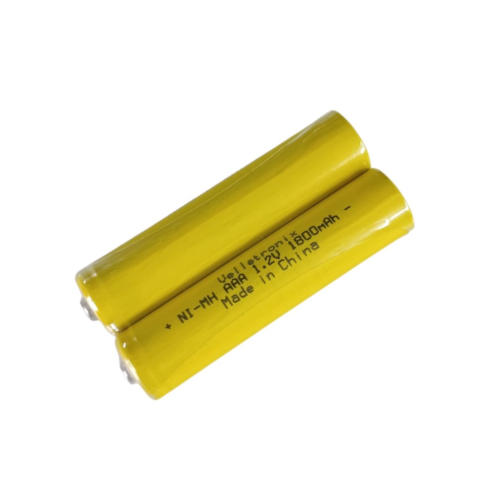 بطارية جوز AAA شحن 1.2 فولت 1800 ميلي بدوت اتاش Velletronix