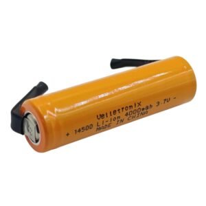 بطارية قابلة للشحن موديل 14500 3.7 فولت 4000 ميلي Velletronix