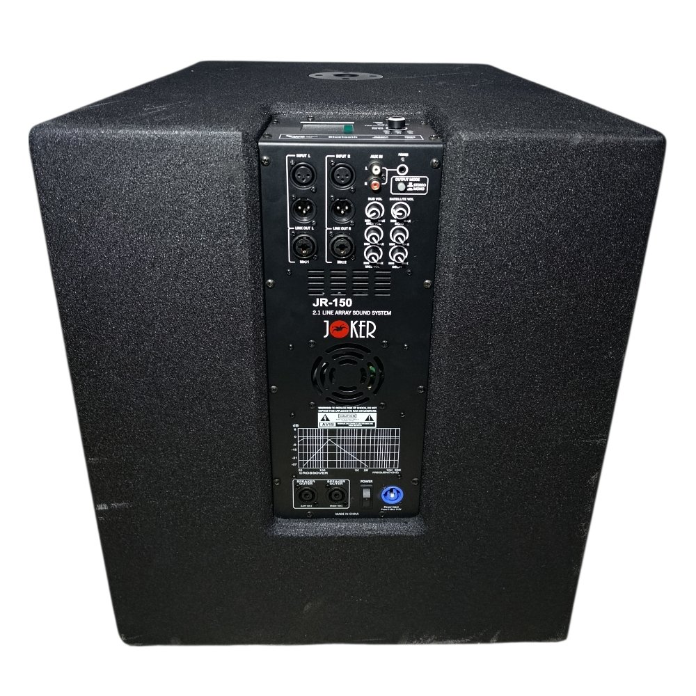 طقم بفل اذاعي 2.1 /1 صبوفر 1600 وات+ 6 بفل مع قاعدة RF 1807+AR 2401 - Image 4