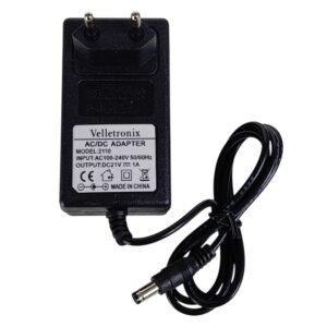 ادبتر الكتروني 21 فولت 1 امبير 2.5 / 5.5 جاك مفرد Velletronix