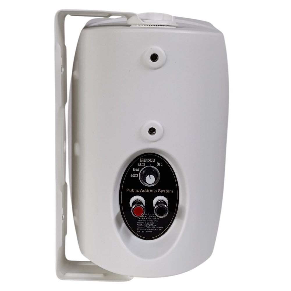 سبيكر ديكور جداري ابيض 5 انش 23.9 سم 30 وات 100 فولت VXT 24530 W Velletronix - Image 2