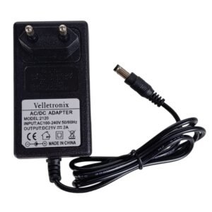 ادبتر الكتروني 21 فولت 2 امبير 2.5 / 5.5 جاك مفرد Velletronix