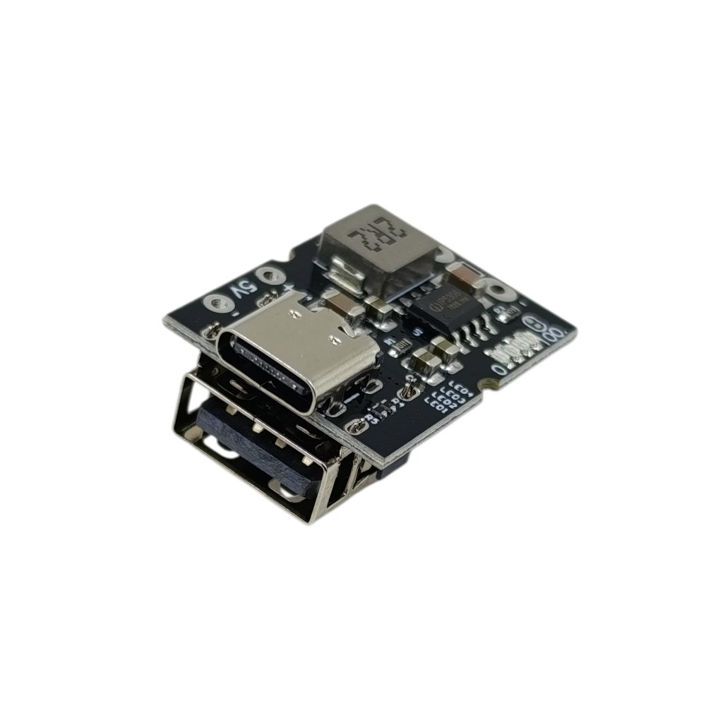 دارة شحن سريع 3.7 فولت مخرج Usb+ Type-C