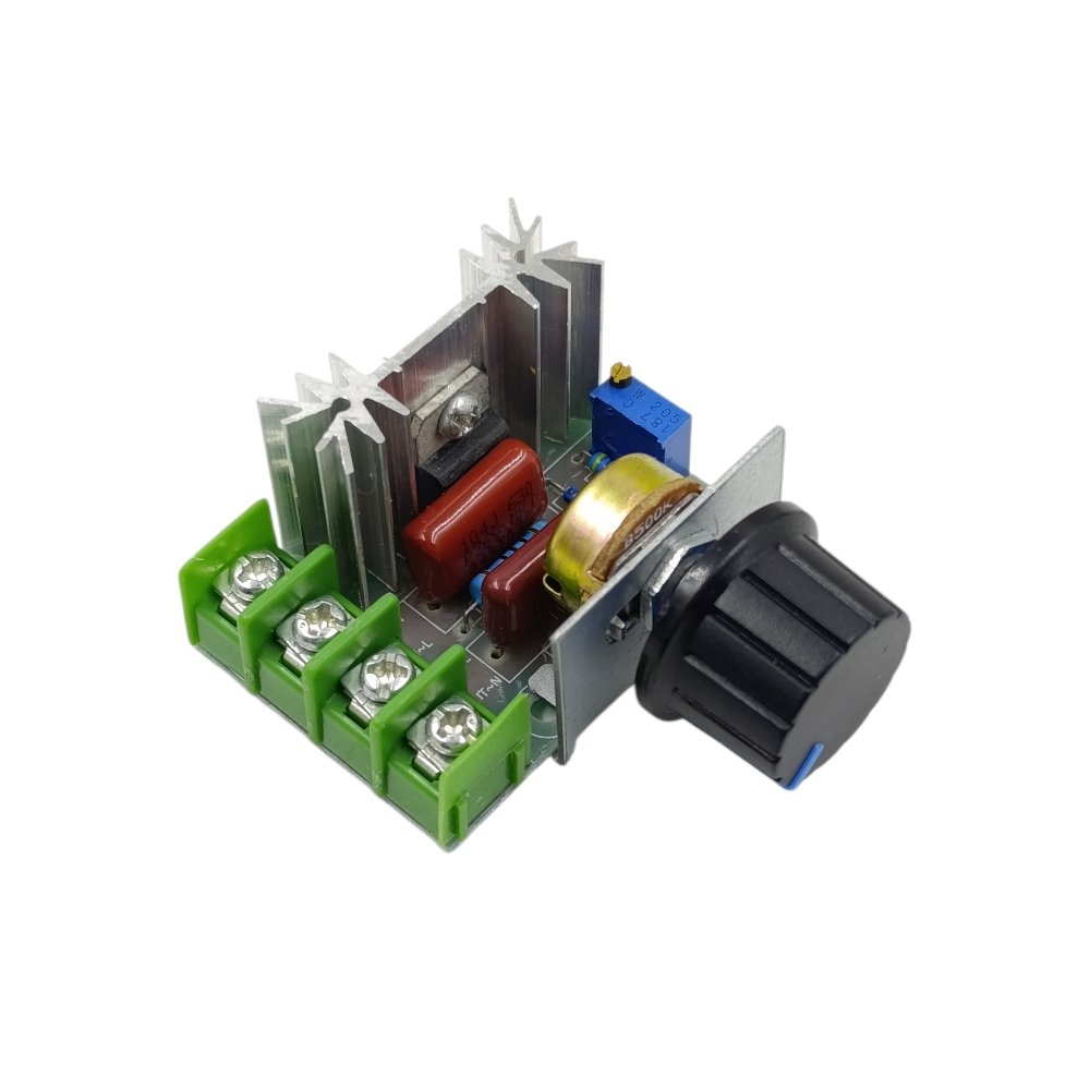 دارة دايمر 220 فولت 2000 وات مع جكات - Image 2