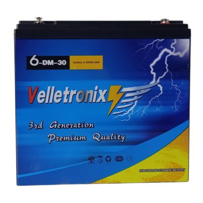 بطارية 12 فولت 30 امبير Velletronix  6-DM30