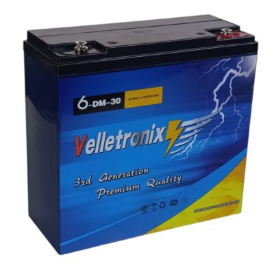 بطارية 12 فولت 30 امبير Velletronix  6-DM30 - Alternate View