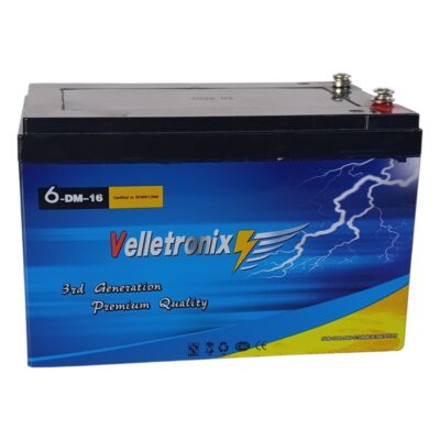 بطارية 12 فولت 16 امبير  Velletronix 6-DM16