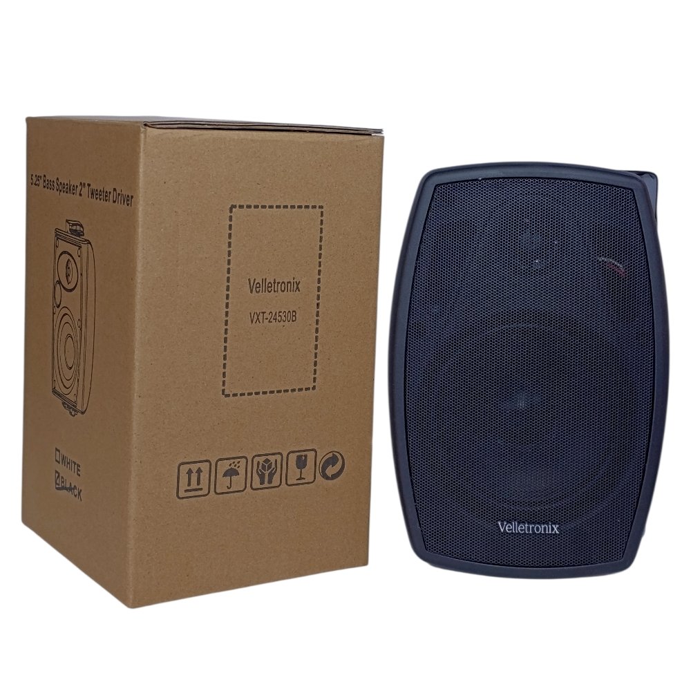 سبيكر ديكور جداري اسود 5 انش 23.9 سم 30 وات 100 فولت VXT 24530 B Velletronix - Image 3