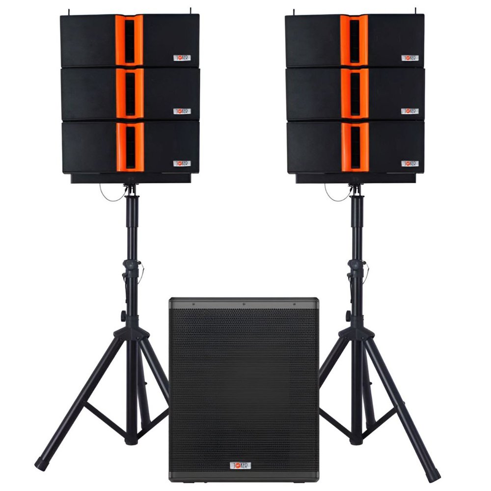 طقم بفل اذاعي 2.1 /1 صبوفر 1600 وات+ 6 بفل مع قاعدة RF 1807+AR 2401