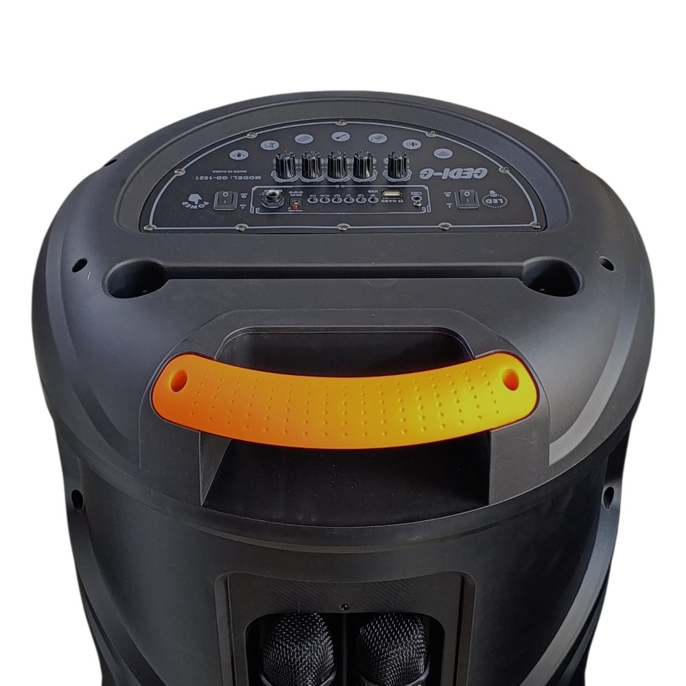 بفل بلوتوث GEDI-G جيدي 2*15 انش GD-1521 - Image 7