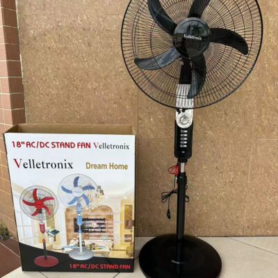 مروحة عامود مع ضوء 18 انش  28 وات Velletronix  VXT-B007